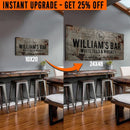 Upgrade Your 'Whitetails and Whiskey' (Style 2) Canvas To 24x48 Inches by Tailored Canvases