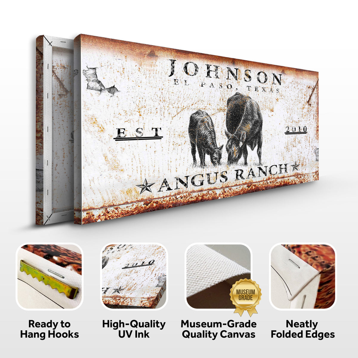 Angus Ranch Sign, photo 4 of 10