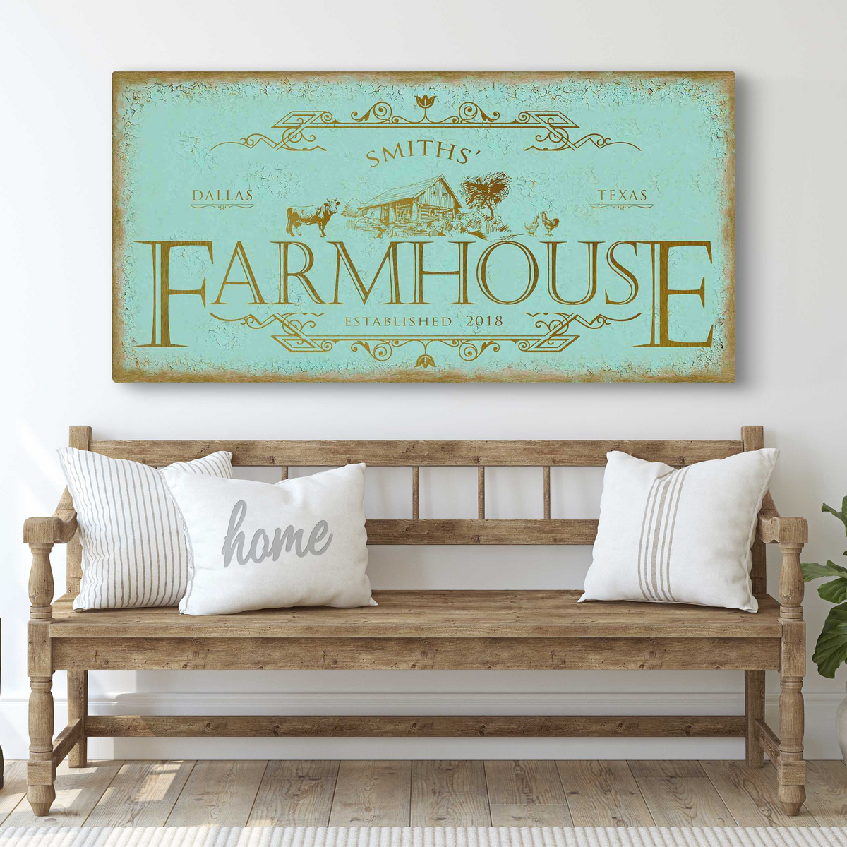 Rustic Farmhouse Sign IV, photo 2 of 10
