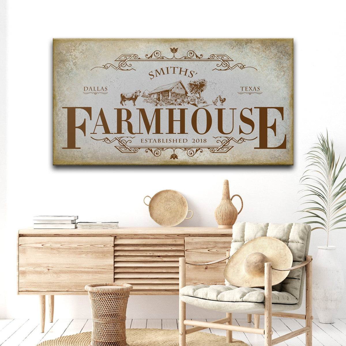 Rustic Farmhouse Sign IV, photo 10 of 10