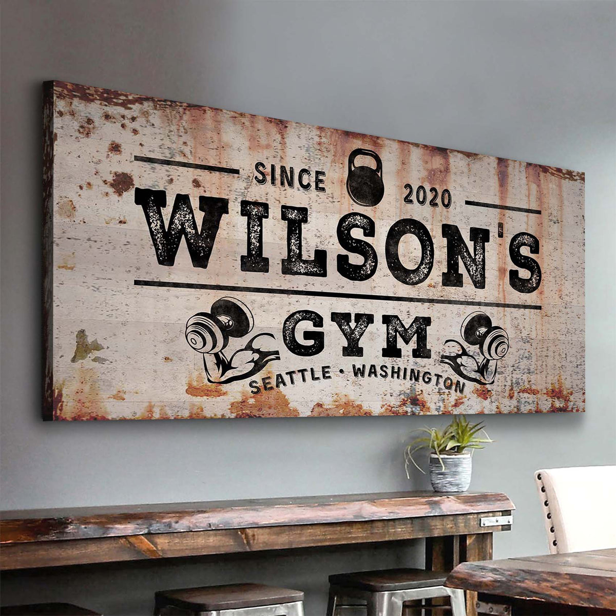 Gym Sign VI, photo 2 of 9