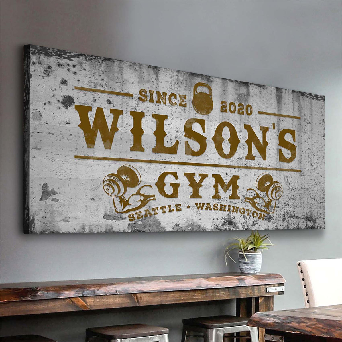 Gym Sign XV, photo 2 of 9