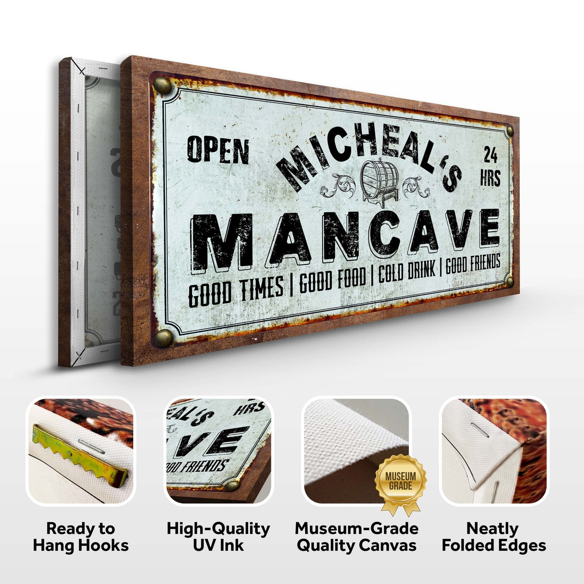 Man Cave Sign, photo 4 of 10