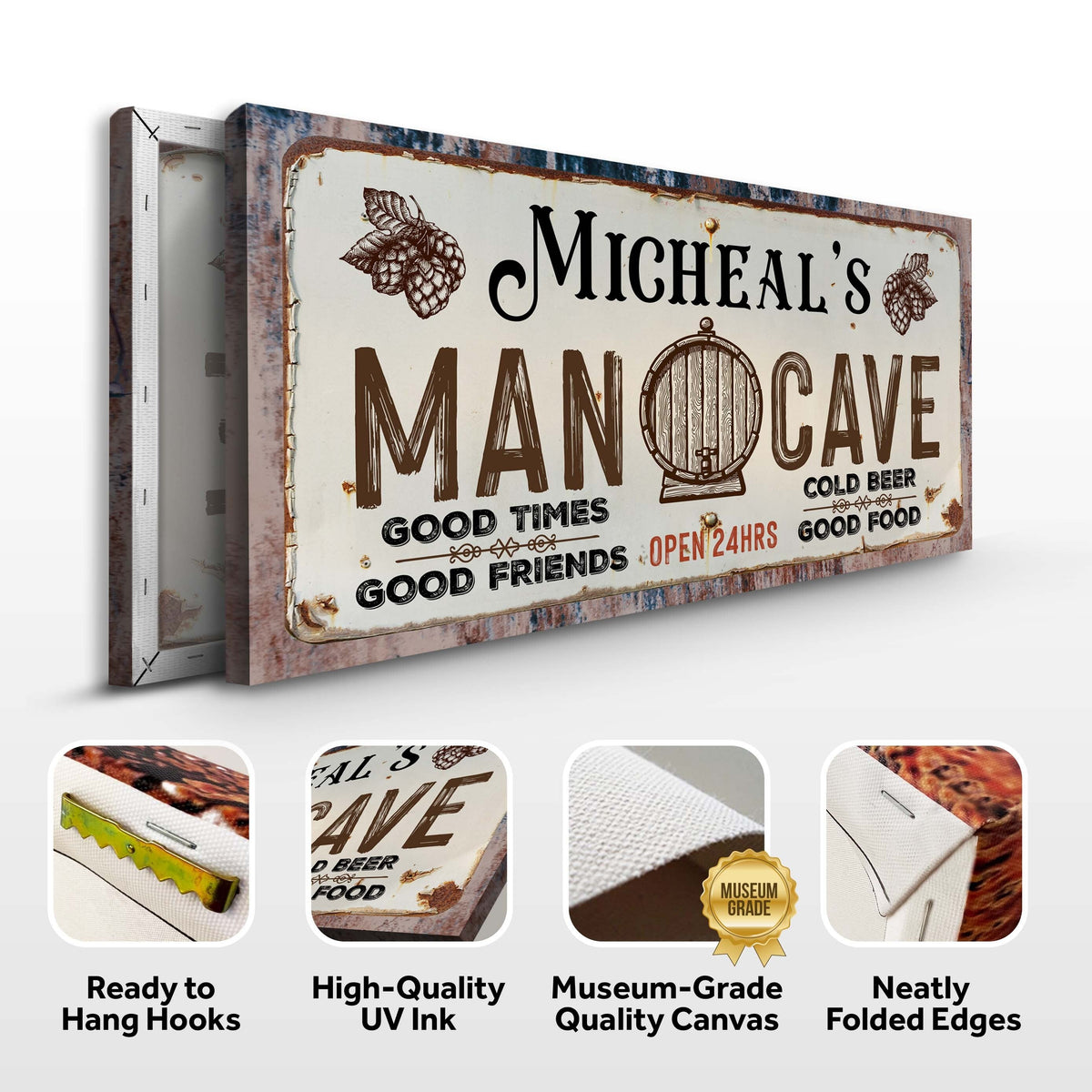 Man Cave Sign III, photo 4 of 8