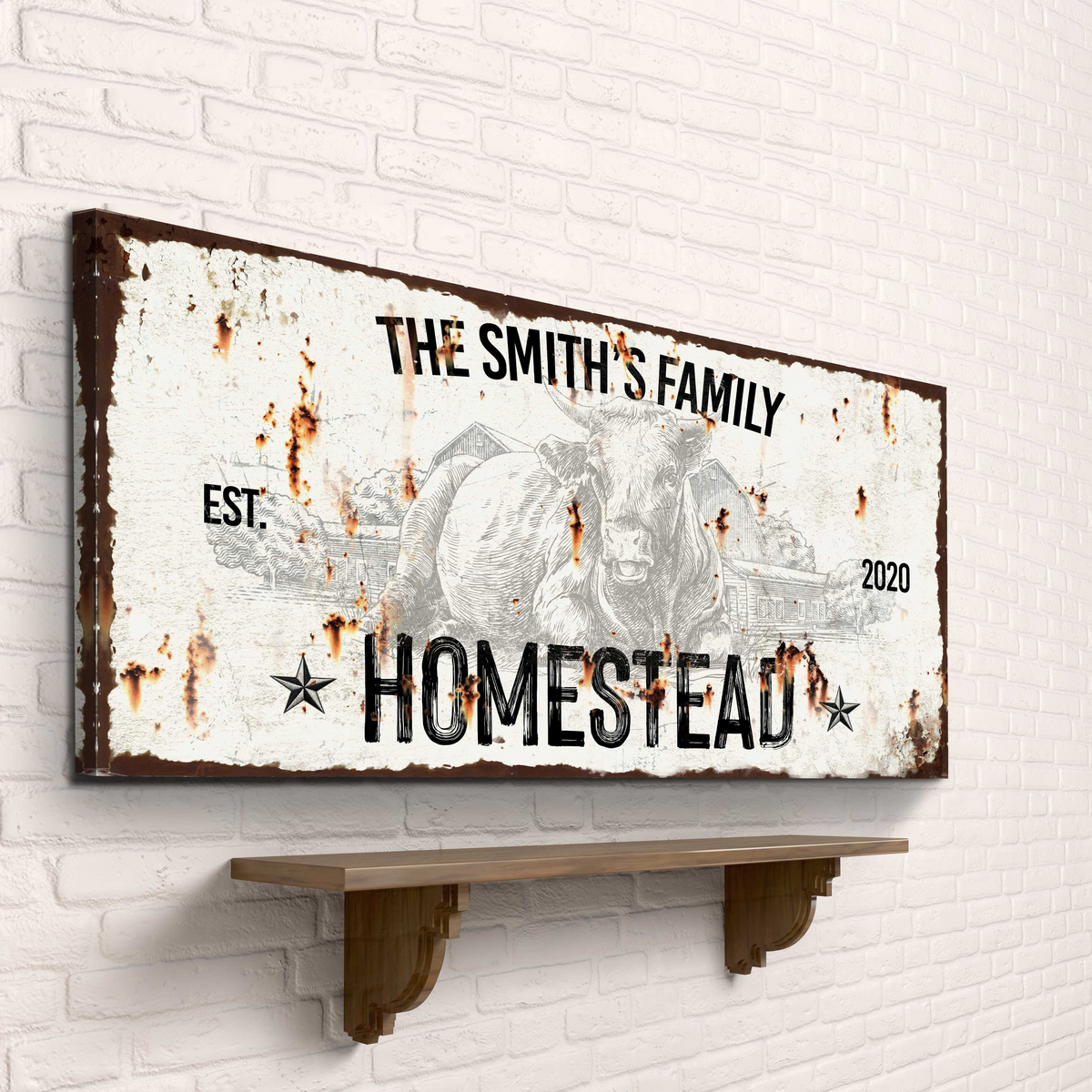 Rustic Homestead Sign, photo 5 of 7