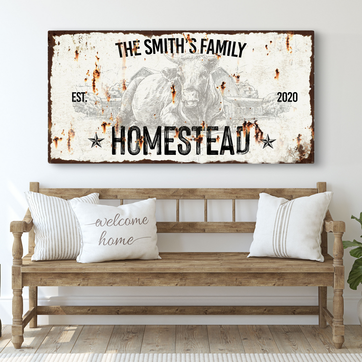 Rustic Homestead Sign, photo 6 of 7