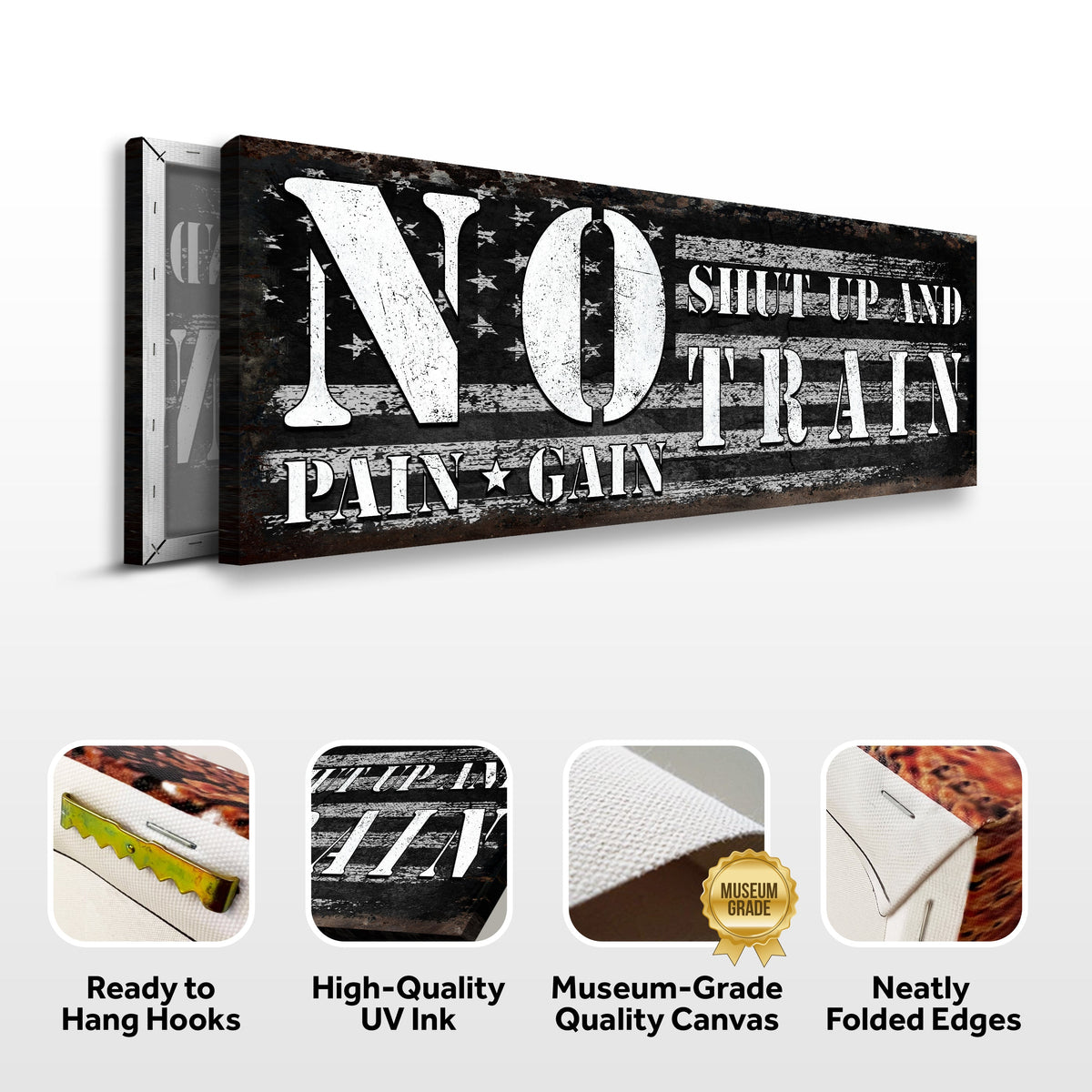 No Pain No Gain Sign, photo 2 of 6