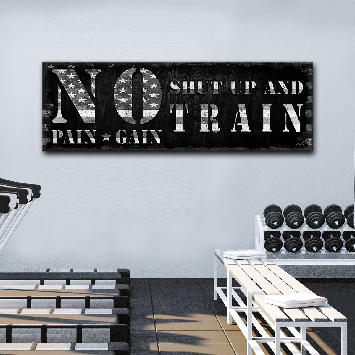 No Pain No Gain Sign, photo 5 of 6
