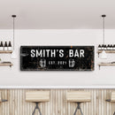 Family Bar Rustic Sign