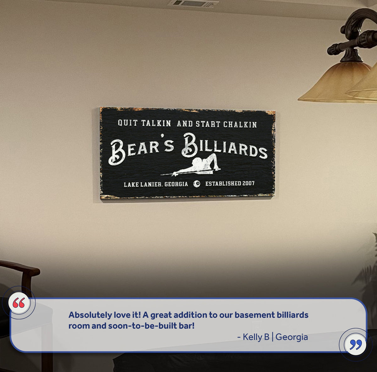 Billiards Room Sign, photo 9 of 10