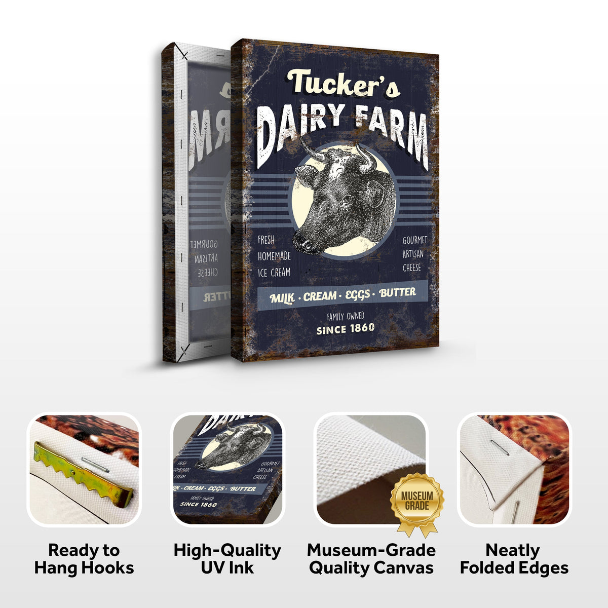 Dairy Farm Sign, photo 4 of 6