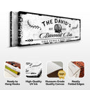 Basement Bar Barrel Sign