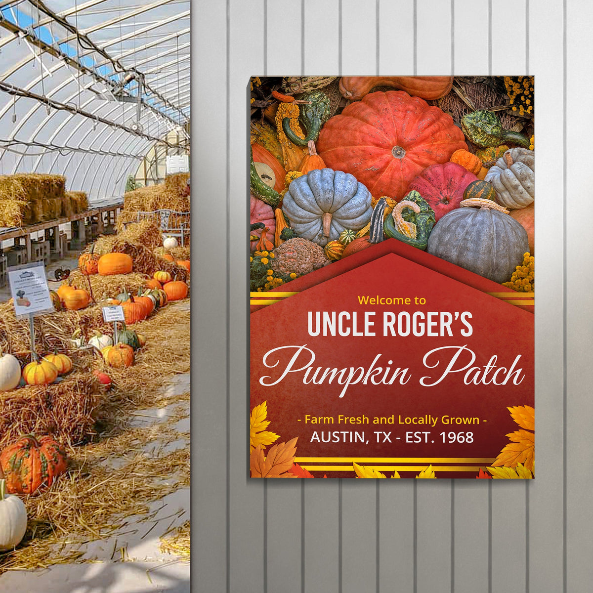 Pumpkin Patch Sign V, photo 3 of 7