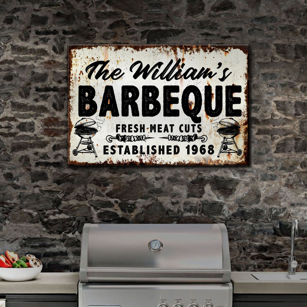 BBQ Sign IV, photo 2 of 6