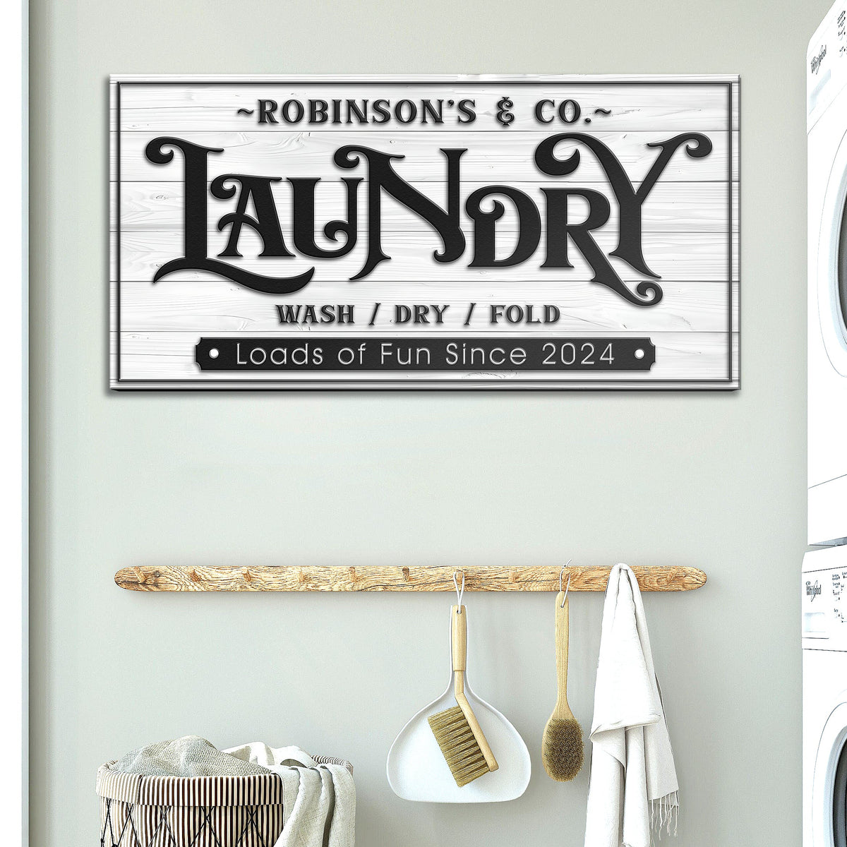 Laundry Room Sign IX, photo 2 of 8