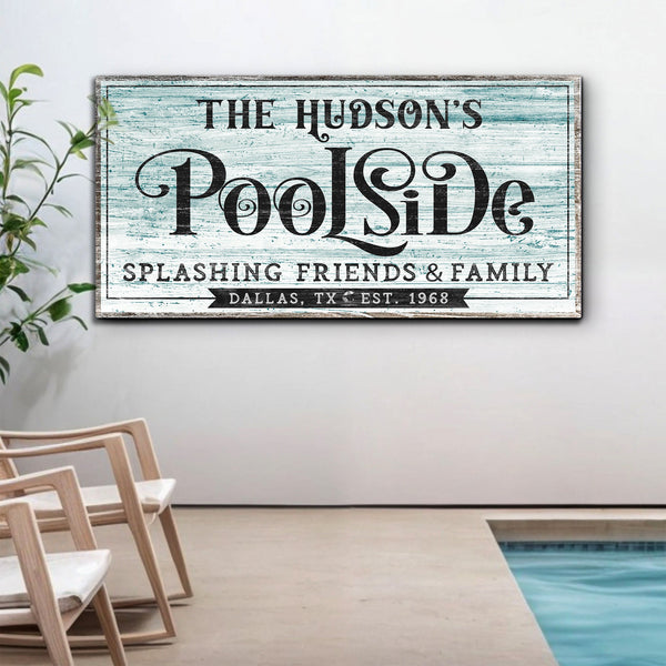 Personalized Poolside Sign, photo 2 of 8
