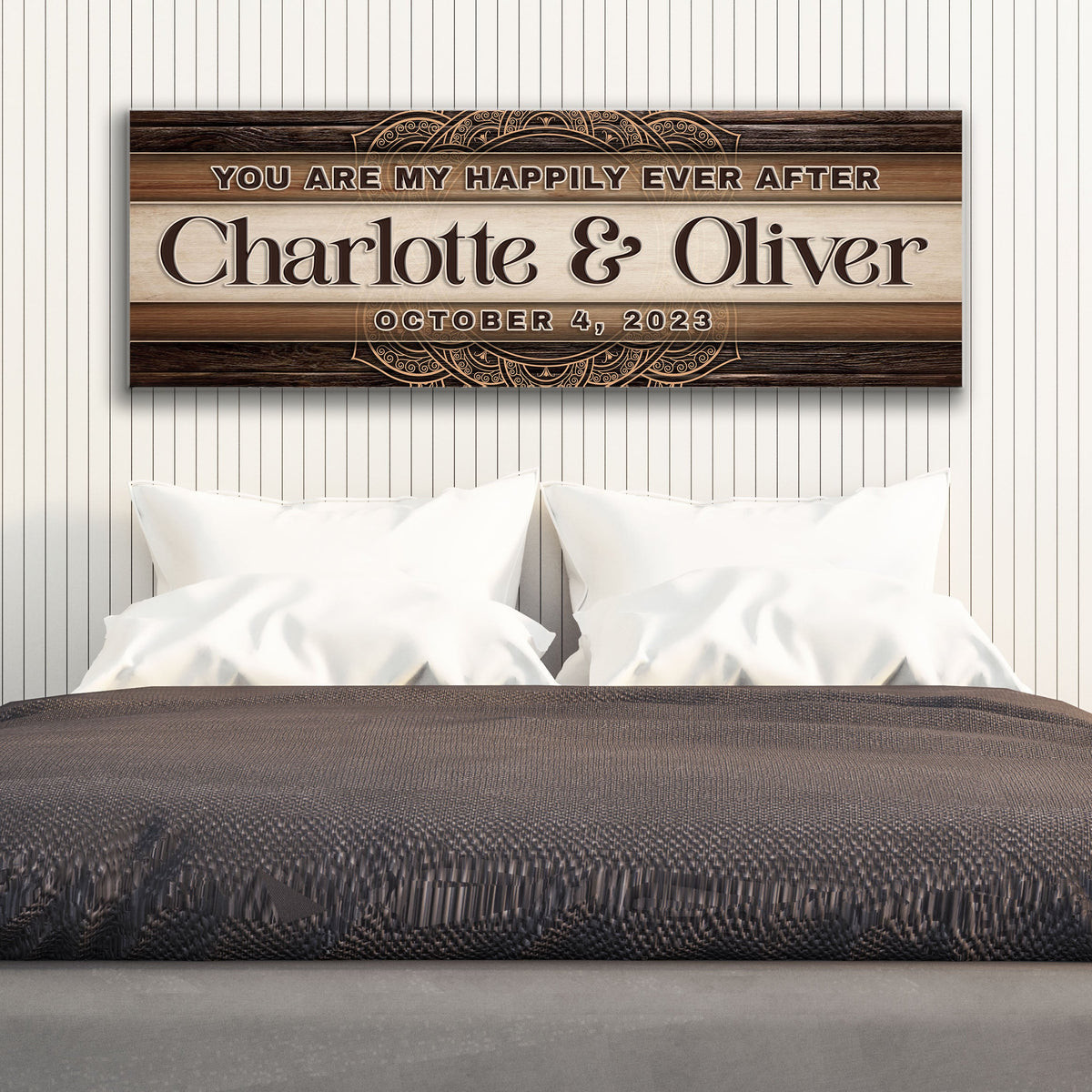 Personalized Happily Ever After Couple Sign IV, photo 2 of 8