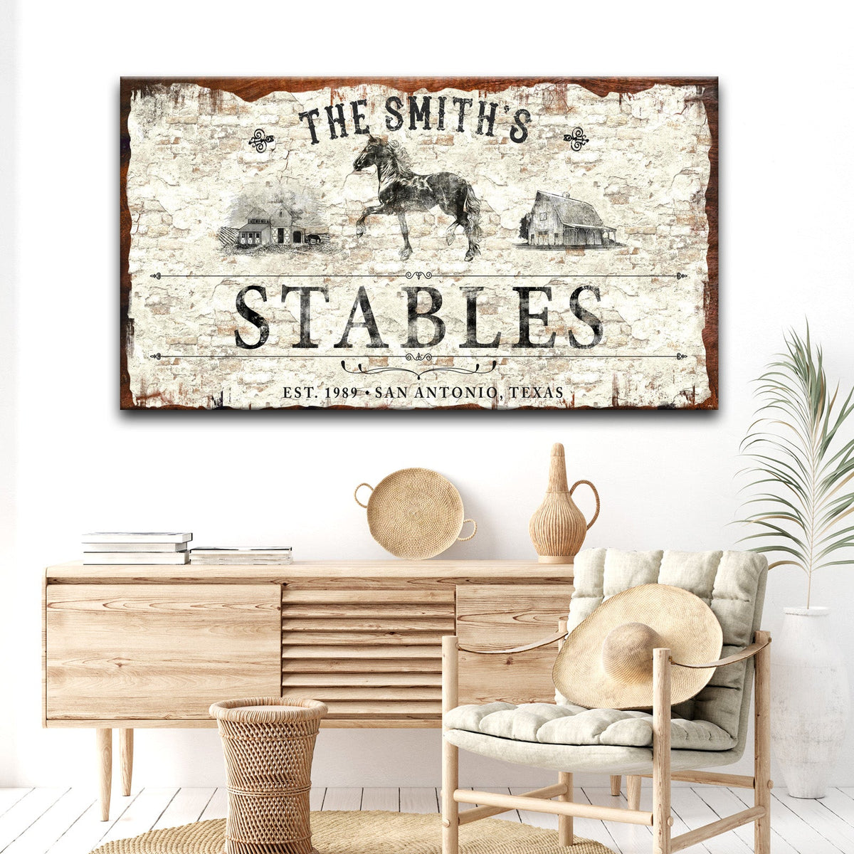 Rustic Stables Decor Sign, photo 7 of 8