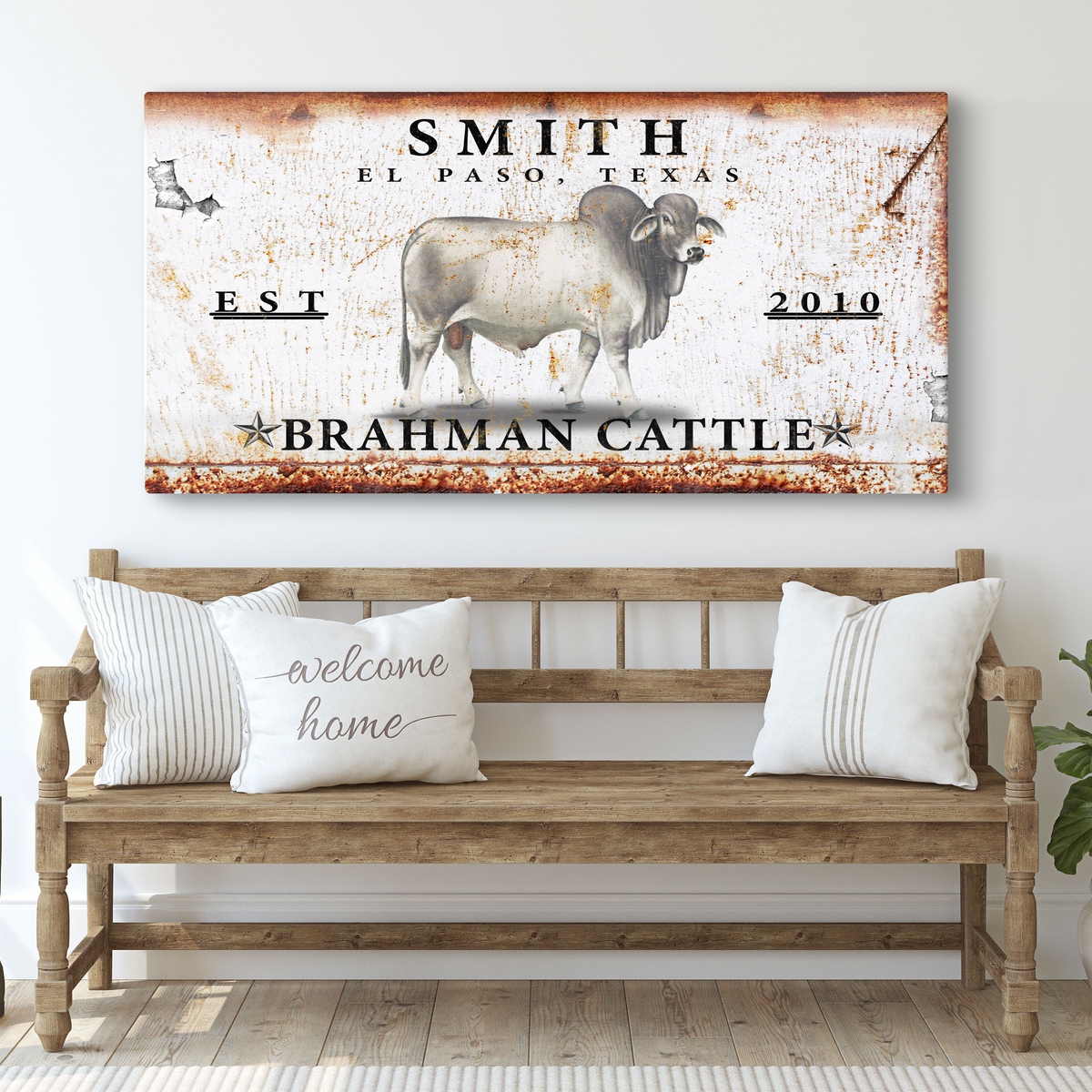 Brahman Cattle Sign, photo 10 of 10