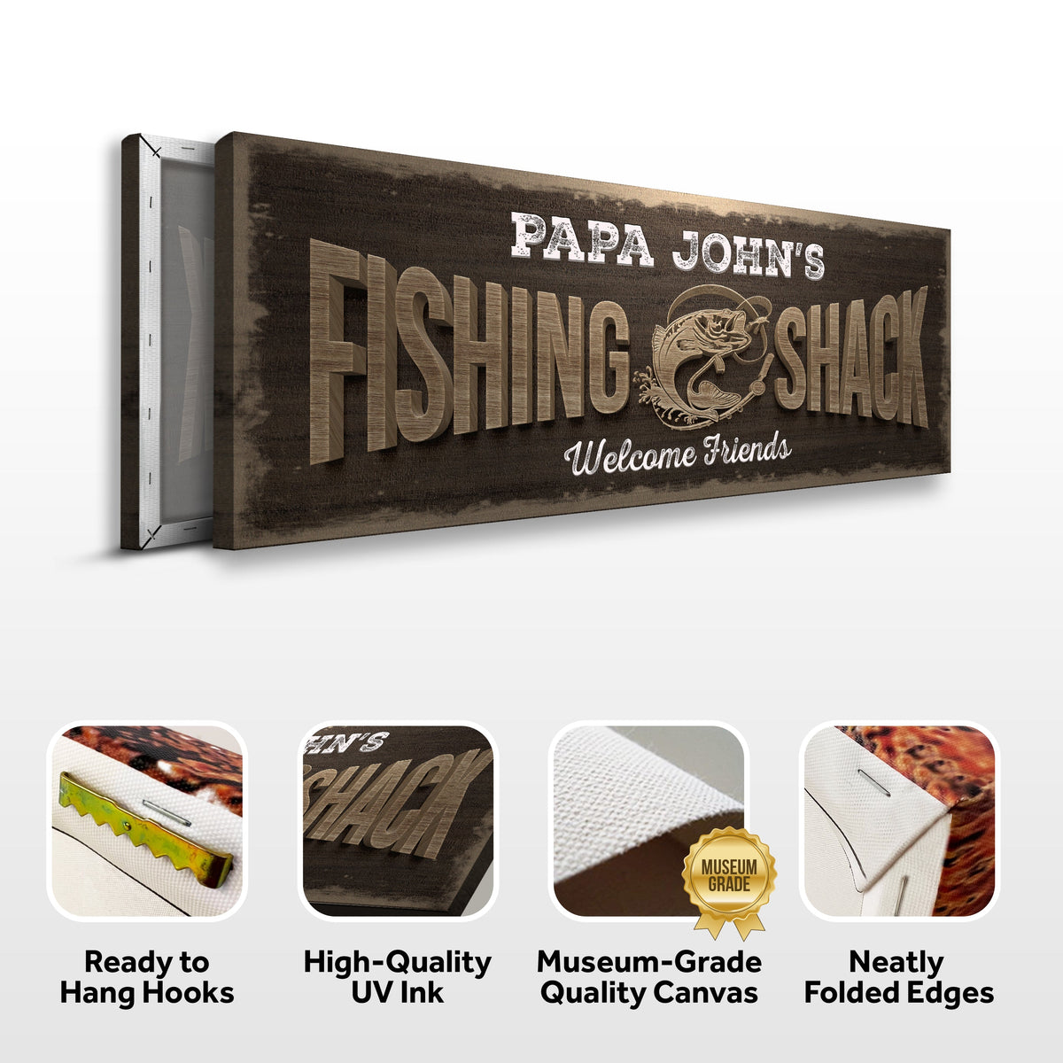 Fishing Shack Sign II, photo 3 of 6
