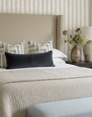 Pastiche Pillow Cover in Chalk Jet, Kelly Wearstler Textiles