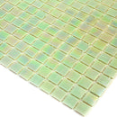 Lime Green 12x12 Glossy Uniform Square Glass Mosaic Tile (20 pack, 20 sq ft/case) - Sample