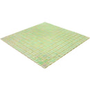 Lime Green 12x12 Glossy Uniform Square Glass Mosaic Tile (20 pack, 20 sq ft/case) - Sample