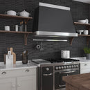 Black 2x10 Matte Picket Ceramic Tile (23 pack, 2.37 sq ft/case)