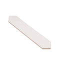 Pearl White 2x10 Glossy Picket Ceramic Tile (23 pack, 2.37 sq ft/case)