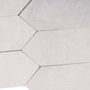 Pearl White 2x10 Matte Picket Ceramic Tile (23 pack, 2.37 sq ft/case) - Sample