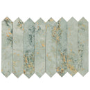 Moss Green 2x10 Glossy Picket Ceramic Tile (23 pack, 2.37 sq ft/case)