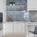Blue 2x10 Glossy Picket Ceramic Tile (23 pack, 2.37 sq ft/case)