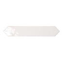 Cotton White 2x10 Glossy Picket Ceramic Tile (23 pack, 2.37 sq ft/case)