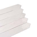 Cotton White 2x10 Glossy Picket Ceramic Tile (23 pack, 2.37 sq ft/case)