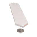 Cotton White 2x10 Matte Picket Ceramic Tile (23 pack, 2.37 sq ft/case) - Sample