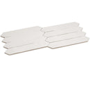 Cotton White 2x10 Matte Picket Ceramic Tile (23 pack, 2.37 sq ft/case) - Sample
