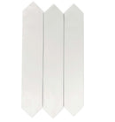 Cotton White 2x10 Matte Picket Ceramic Tile (23 pack, 2.37 sq ft/case) - Sample
