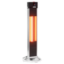 32"H Portable Vertical Infrared Heater 1500W Electric Stander with Remote Control, Tip-over Switch, LED Display 24h Timer