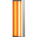 32"H Portable Vertical Infrared Heater 1500W Electric Stander with Remote Control, Tip-over Switch, LED Display 24h Timer
