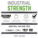1 1/2 in. x 2 1/2 in. Galvanized Pipe