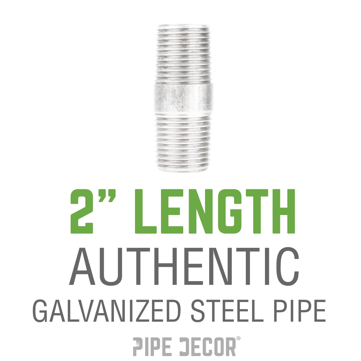 1 1/2 in. x 2 in. Galvanized Pipe, photo 2 of 8