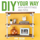 3/4 in. x 72 in. Galvanized Steel Pipe by PIPE DECOR