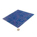 Royal Blue 12x12 Uniform Square Glossy Glass Mosaic Tile (20 pack, 20 sq ft/case) - Sample