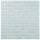 Stone Blue 12x12 Glossy Uniform Square Glass Mosaic Tile (20 pack, 20 sq ft/case)