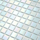 Stone Blue 12x12 Glossy Uniform Square Glass Mosaic Tile (20 pack, 20 sq ft/case) - Sample