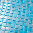 Turquoise Blue 12x12 Glossy Uniform Square Glass Mosaic Tile (20 pack, 20 sq ft/case)