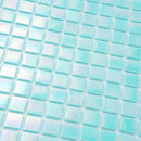 Sky Blue 12x12 Glossy Glass Uniform Square Mosaic Tile (20 pack, 20 sq ft/case) - Sample
