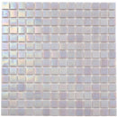 Pearlescent Pink 12x12 Glossy Uniform Square Glass Mosaic Tile (20 pack, 20 sq ft/case)