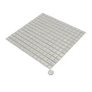 White 12x12 Glossy Uniform Square Glass Mosaic Tile (20 pack, 20 sq ft/case) - Sample