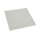 White 12x12 Glossy Uniform Square Glass Mosaic Tile (20 pack, 20 sq ft/case)